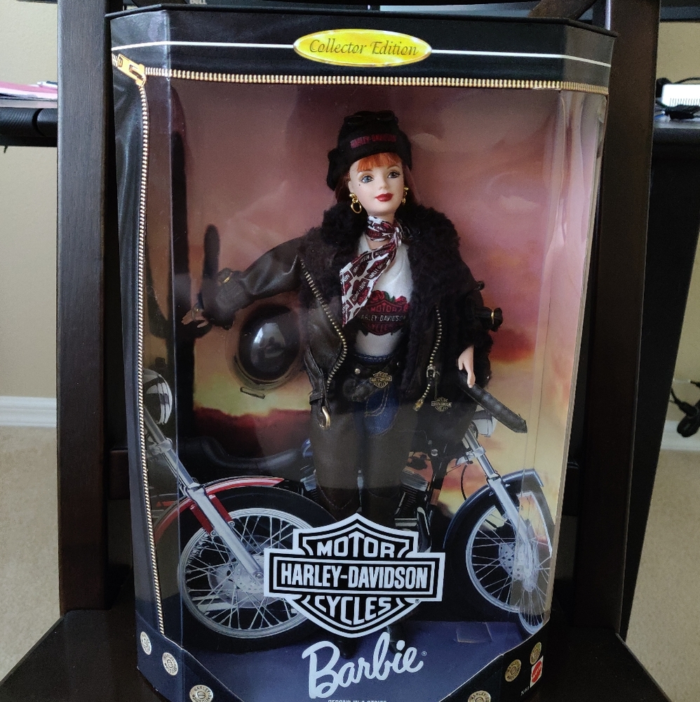 Harley Davidson Redhead Barbie